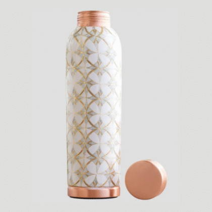 premium printed copper bottle for gifting 1 litre