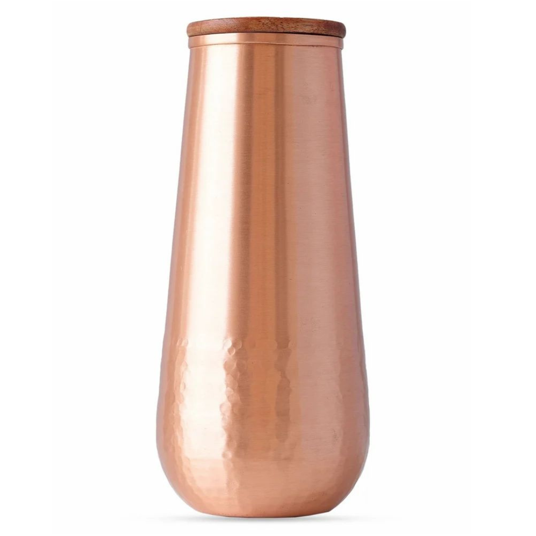 copper water bottle in tower design unique