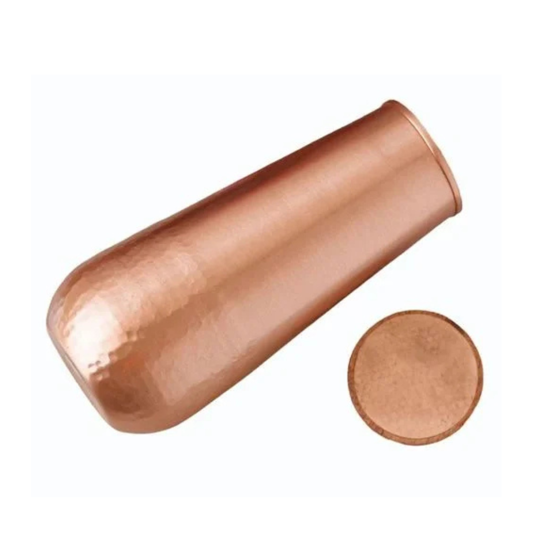 copper water bottle in tower design